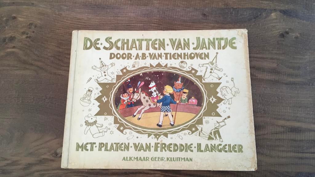 De schatten van Jantje, platen van Freddie Langeler, Boeken, Ophalen of Verzenden, Gelezen