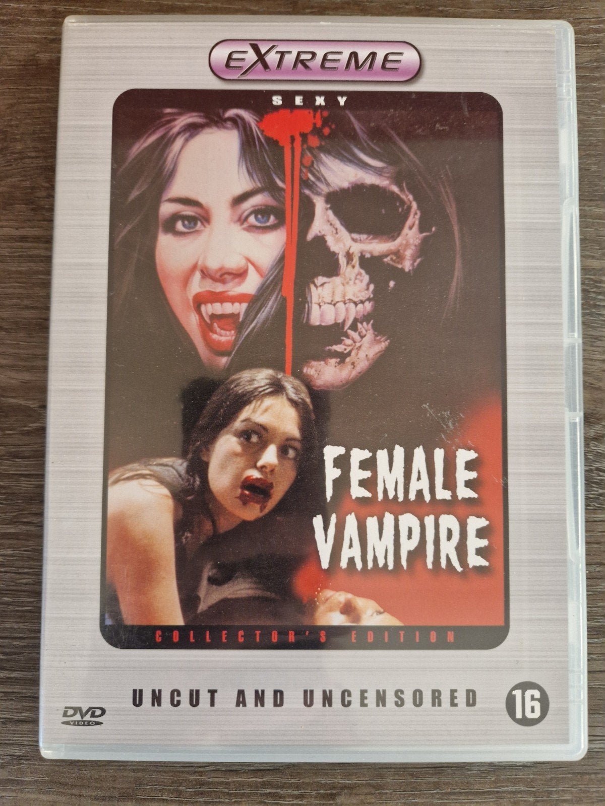 Female Vampire (1975) dvd, Vampiers of Zombies, Vanaf 16 jaar, Nederlands, Ophalen of Verzenden