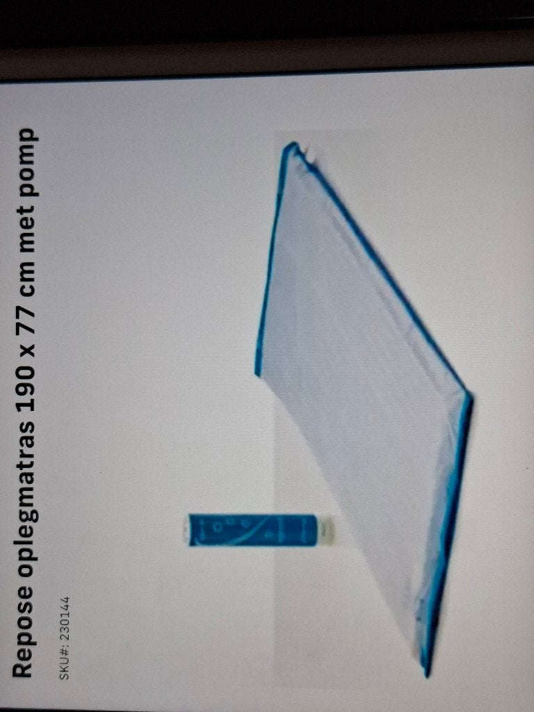 Repose anti decubitus oplegmatras, Diversen, Ophalen, Zo goed als nieuw