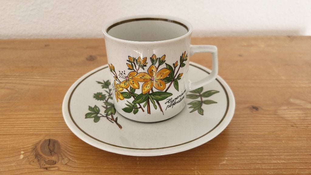 Winterling Bavaria voor Douwe Egberts kop en schotel, Ophalen, Vintage, Zo goed als nieuw, Kop(pen) en/of Schotel(s)