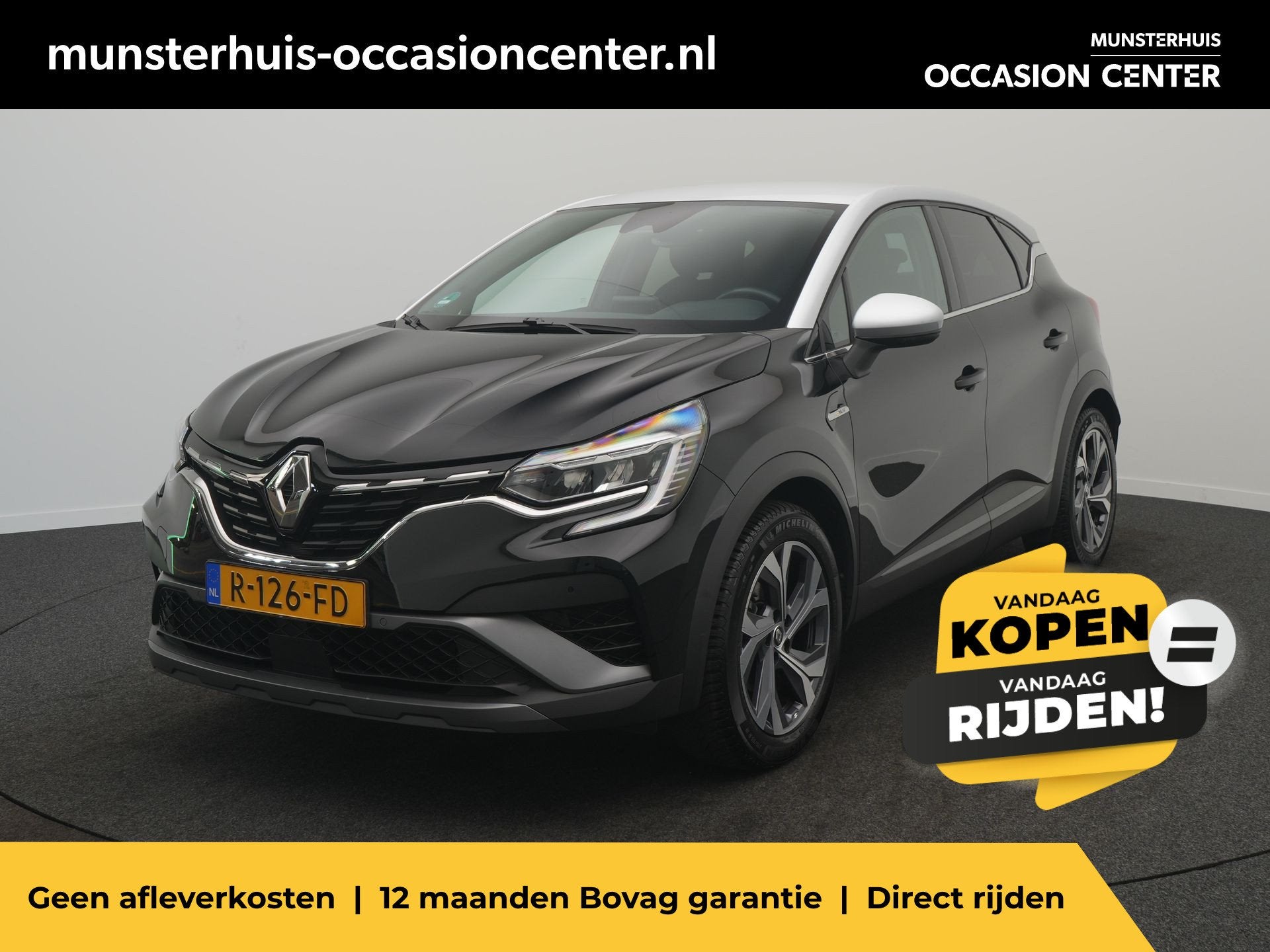 Renault Captur E-Tech Full Hybrid 145 R.S. Line - RIJKLAARPR, Gebruikt, 4 cilinders, Overige brandstoffen, Bedrijf