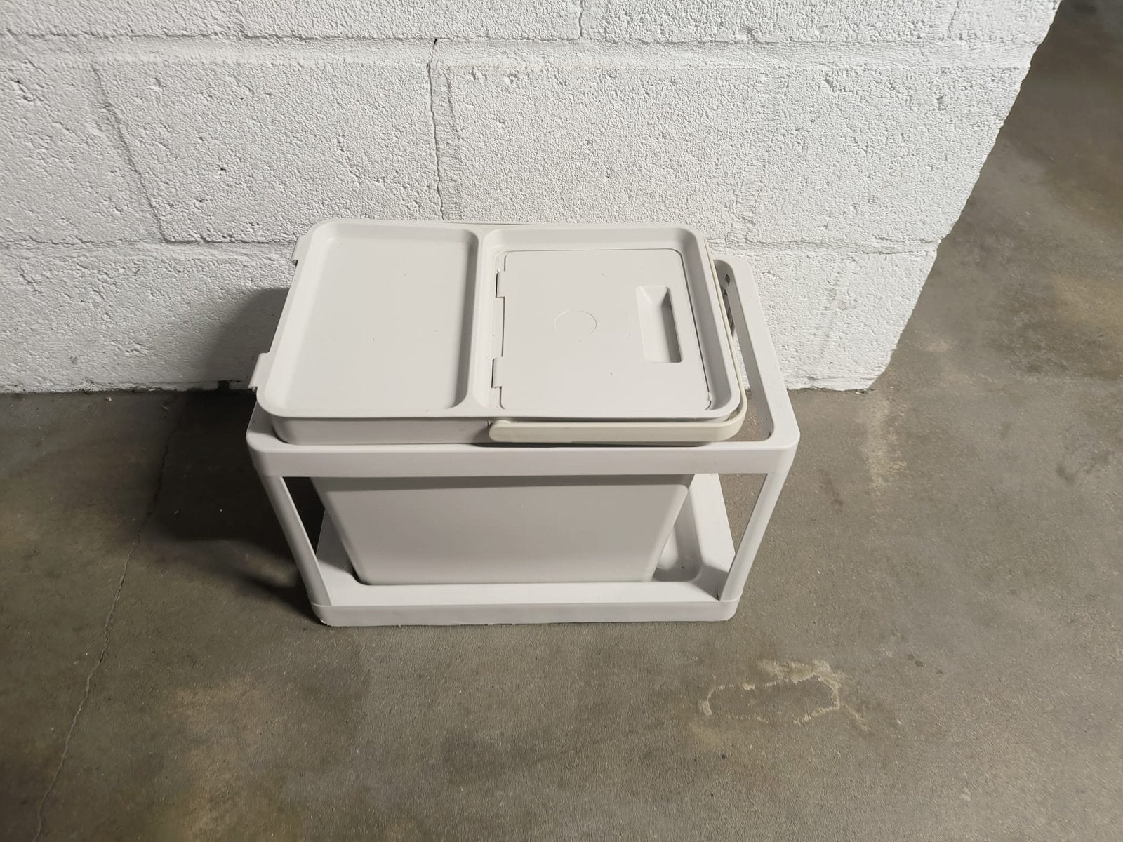 2x Ikea Prullenbak - Ideaal voor Afvalscheiding, Kunststof, Gebruikt, Ophalen of Verzenden, 20 tot 30 liter