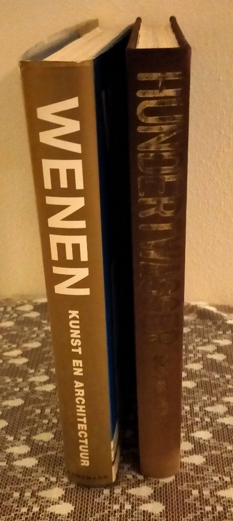 Twee 'Wenen' boeken: 'Kunst & Architectuur'/Hundertwasser, Ophalen, Gelezen