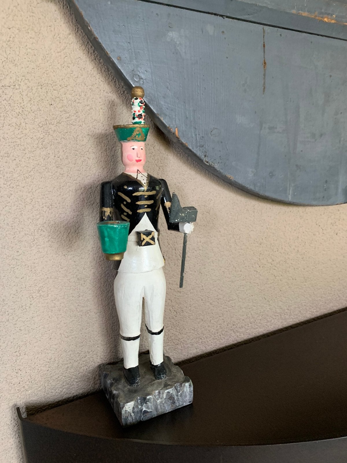 Vintage Kerst. Bergmann kandelaar. Ertsgebergte “Bikkel”, Ophalen of Verzenden