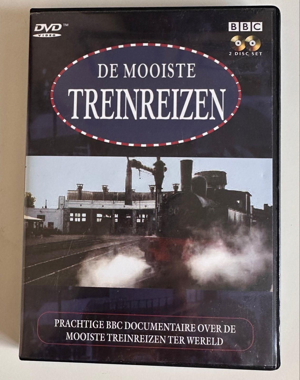 De Mooiste Treinreizen - BBC Documentaire (2 Disc Set), Cd's en Dvd's, Dvd's | Documentaire en Educatief, Gebruikt, Reizen, Inclusief doosje