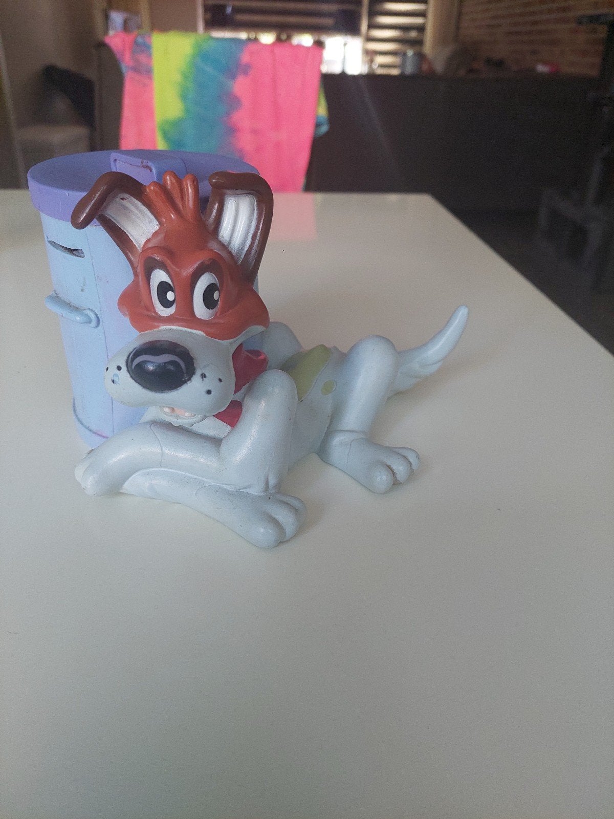 Disney hond uit de film lady en de vagebond spaarpot, Verzamelen, Ophalen of Verzenden, Zo goed als nieuw, Kunststof, Dier