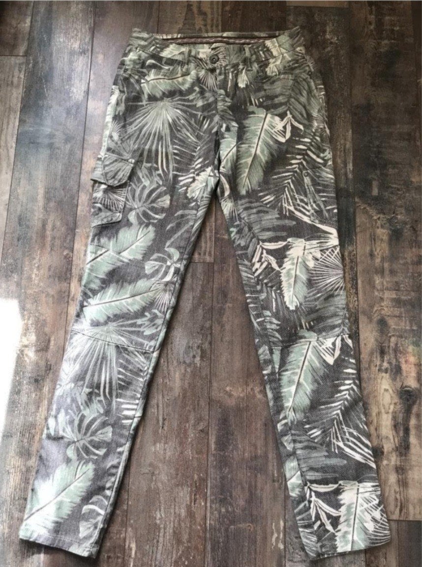 Broek met Palmbladeren van Street One, Street One, Ophalen of Verzenden, Zo goed als nieuw, Maat 36 (S)