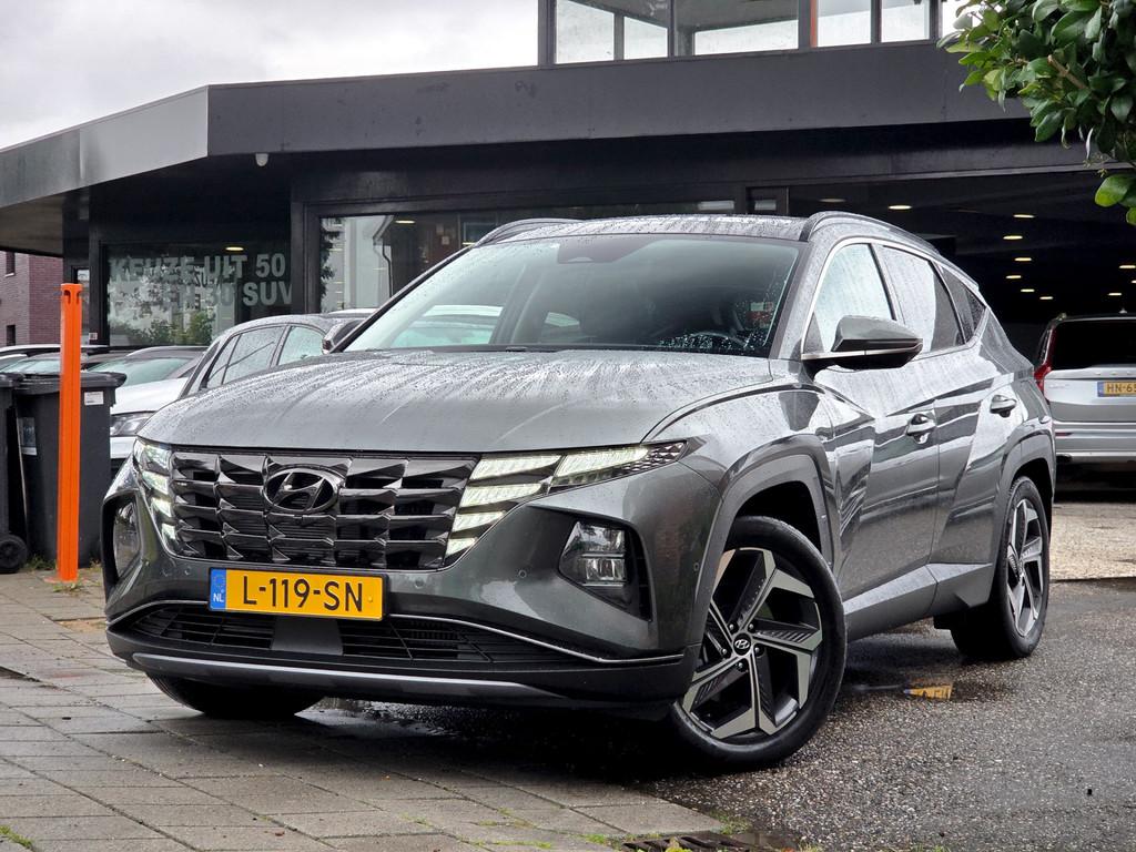 Hyundai Tucson 1.6 T-GDI 4WD PHEV AUT6 PREMIUM-SKY LEDER PAN, Auto's, Hyundai, Automaat, 1350 kg, Gebruikt, 4 cilinders