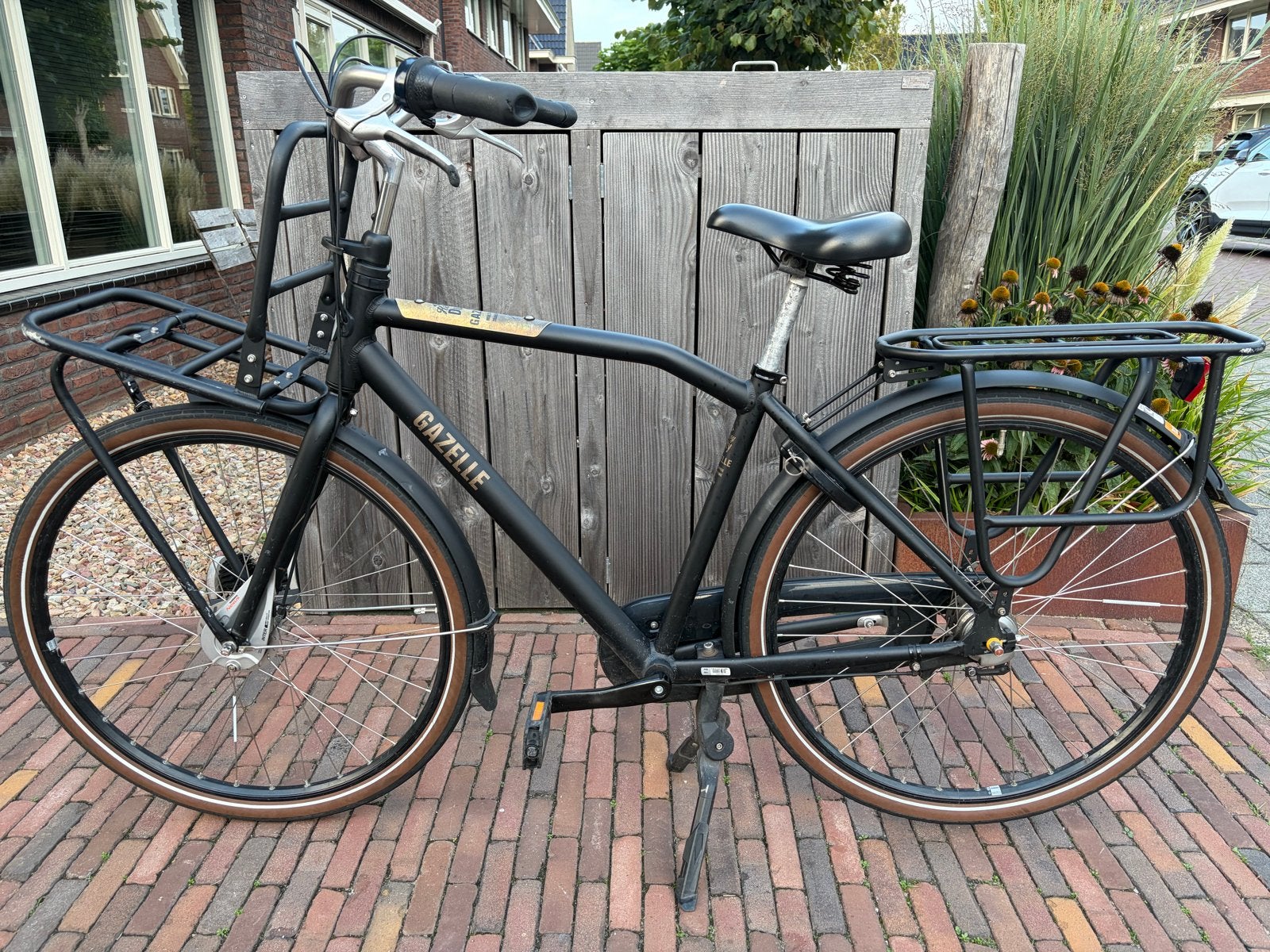 Gazelle HeavyDuty transportfiets, frame 49cm, 3 versnellinge, Ophalen, Gebruikt, Versnellingen, 49 tot 53 cm