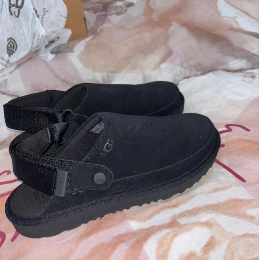 Nieuwe Ugg Goldenstar Clog - Maat 36, Ophalen of Verzenden, Nieuw, Zwart, Instappers
