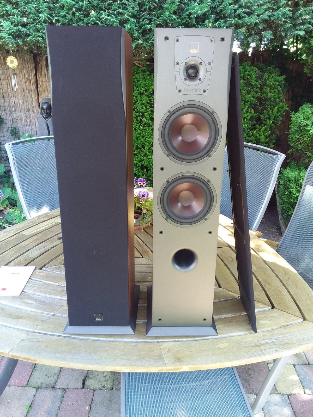 Dali Concept 6 Vloerstaande Luidsprekers - Topstaat, Audio, Tv en Foto, Luidsprekers, Zo goed als nieuw, 120 watt of meer, Front, Rear of Stereo speakers