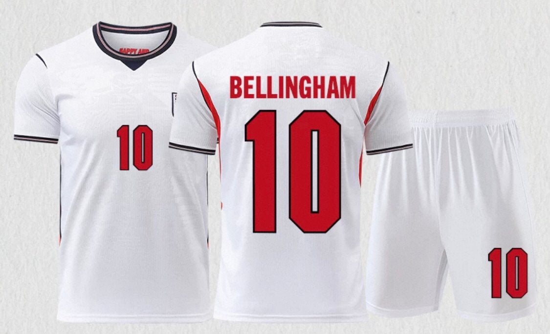 Voetbalshirt - voetbal broek- England Bellingham #10, Maat XL, Ophalen, Nieuw, Shirt