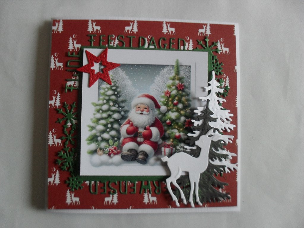 36 linnekaart set kerst, Ophalen of Verzenden, Nieuw, Kerst, Pons of Mal