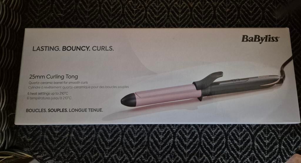 BaByliss 25mm Krultang - Nieuw in doos, Ophalen, Nieuw, Haarverzorging