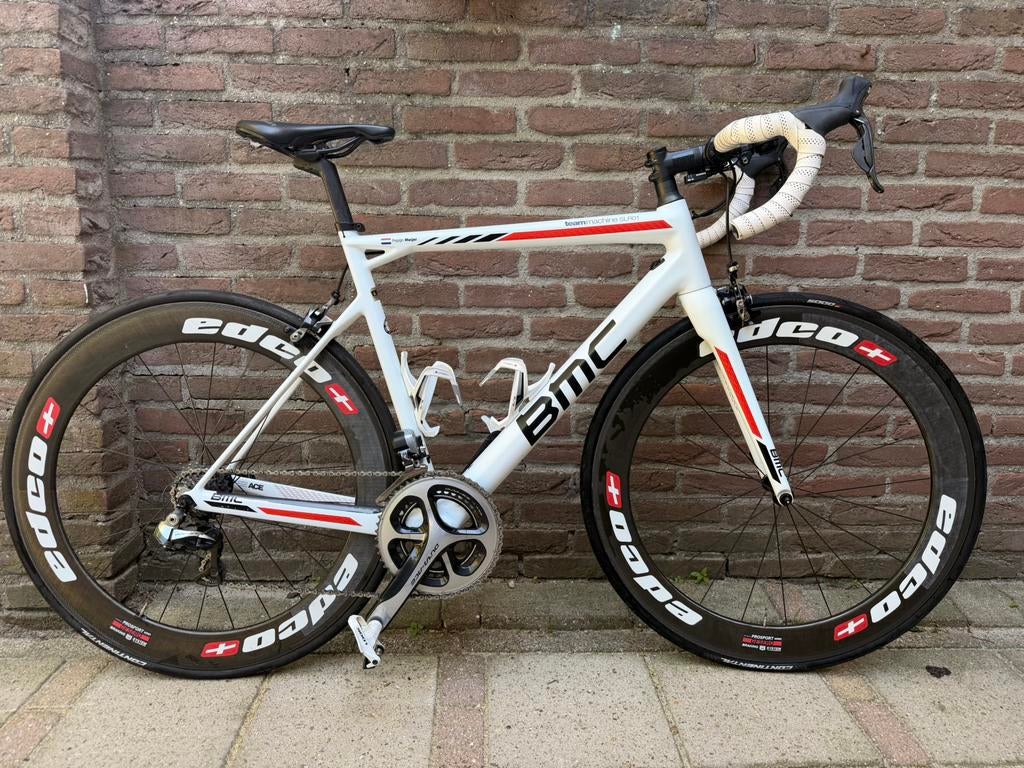 BMC Teammachine SLR01 incl edco gesero wielset, Fietsen en Brommers, Fietsen | Racefietsen, Carbon, Heren, Zo goed als nieuw, Meer dan 20 versnellingen