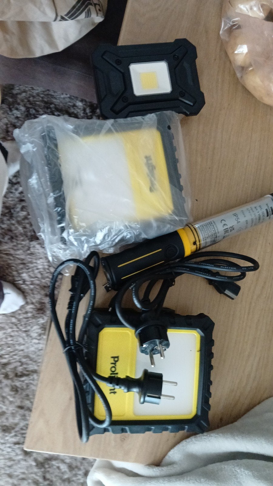 Diverse Oplaadbare Bouwlampen en Werklampen, Doe-het-zelf en Verbouw, Ophalen of Verzenden, Nieuw, Minder dan 50 watt, Lamp
