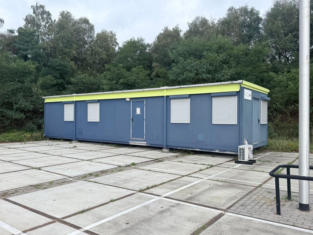 Kantoorunit / Mobiel Kantoor met airco's  14.5 mtr lang, Ophalen
