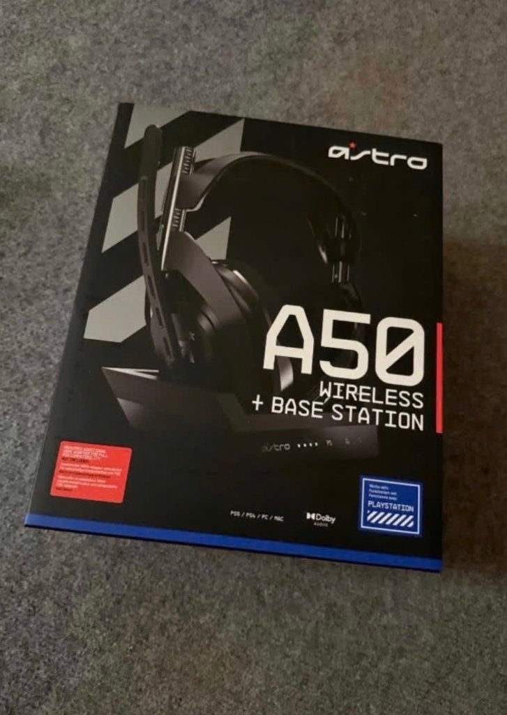 Astro A50 Wireless incl Basestation z.g.a.n., Audio, Tv en Foto, Koptelefoons, Overige merken, Draadloos, Gaming, Ophalen of Verzenden