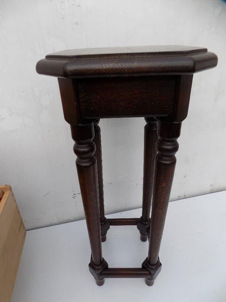 Plantentafel bijzettafel tafel klassiek vintage retro, Ophalen of Verzenden, Gebruikt, Hout