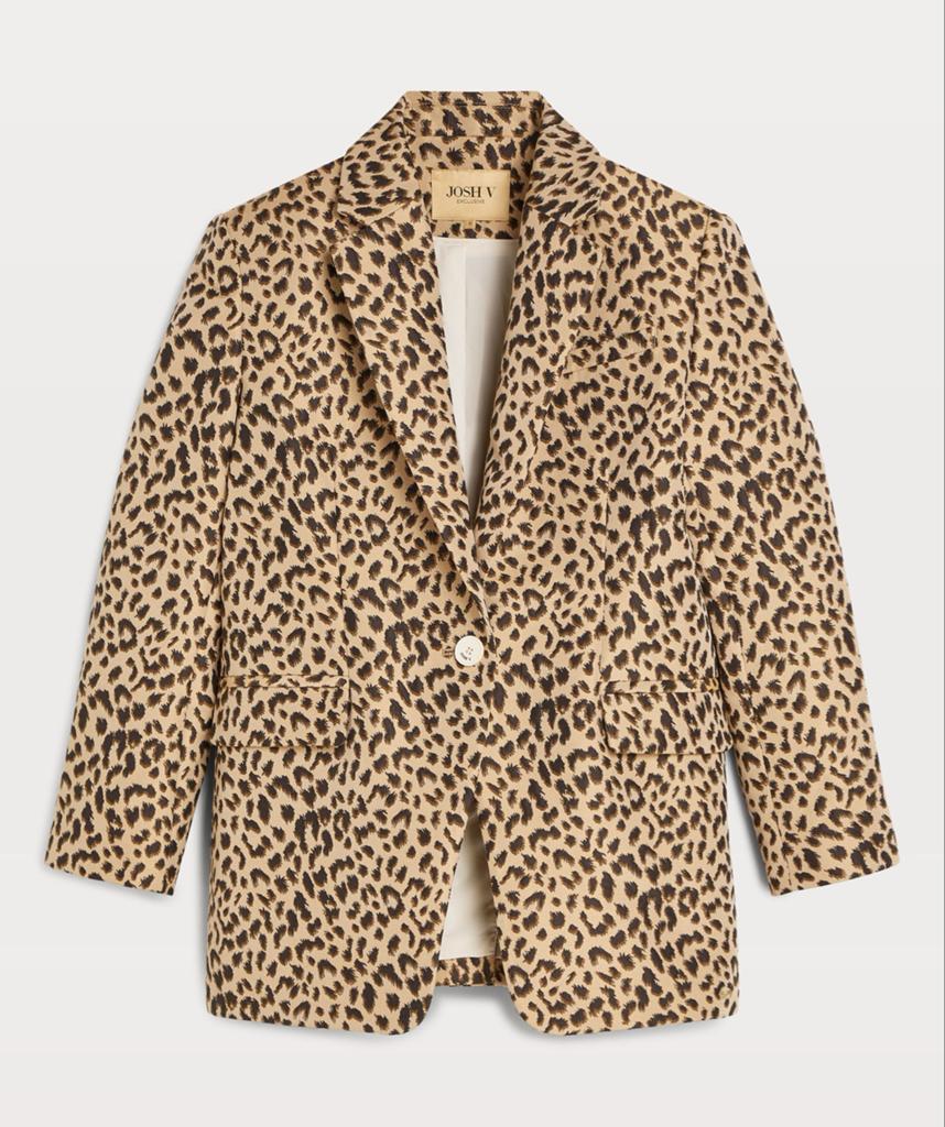 Nieuw! Josh V Blazer CHARLIZE Leopard 2XL, Overige kleuren, Maat 46/48 (XL) of groter, Nieuw, Ophalen of Verzenden