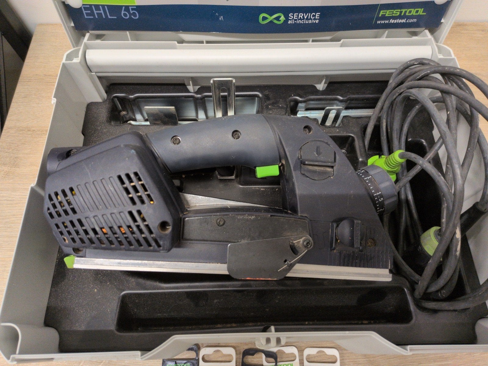 Foto 6 van Festool EHL 65 EQ plus schaafmachine in systainer