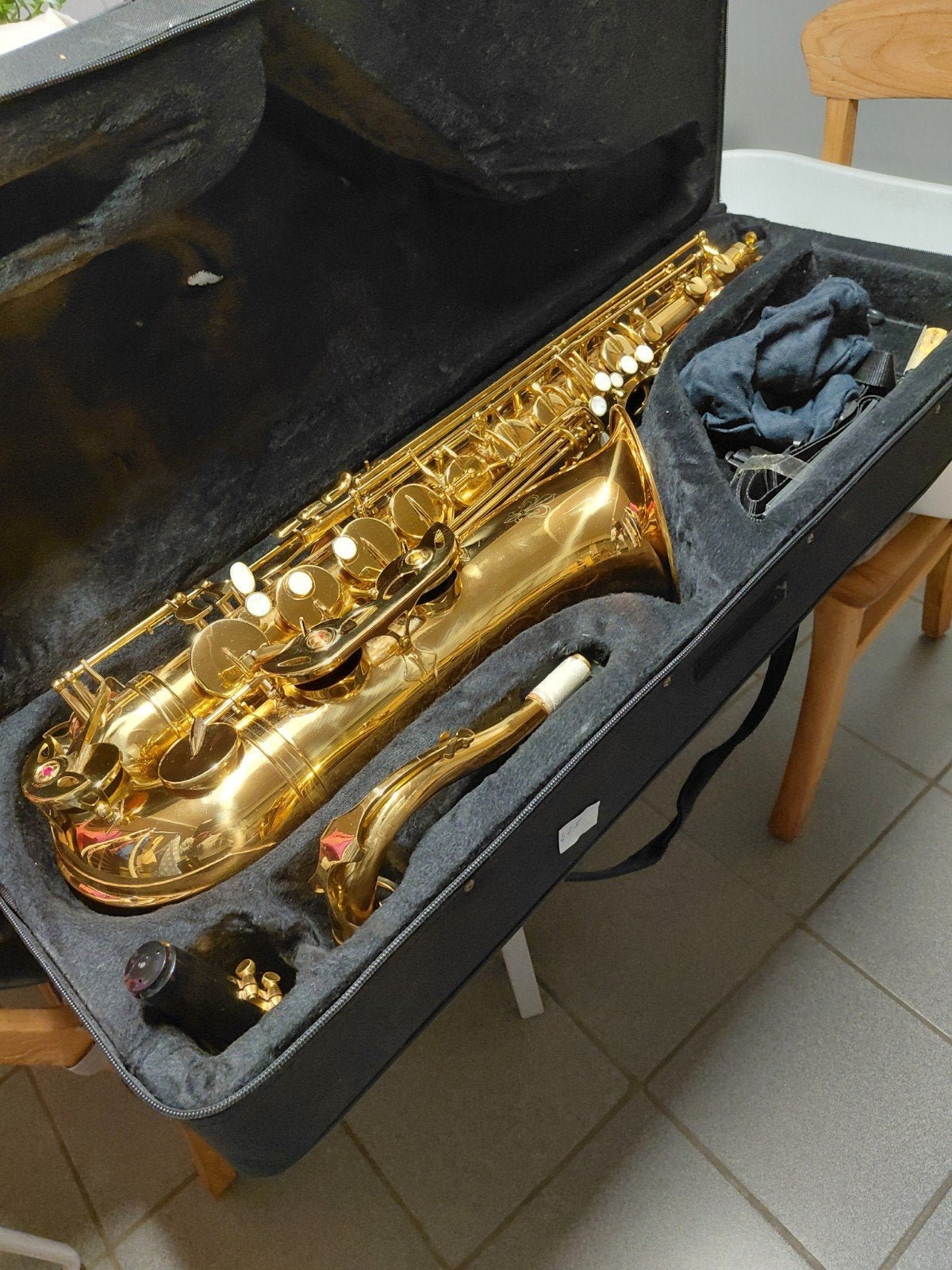 tenor saxofoon, Ophalen, Tenor