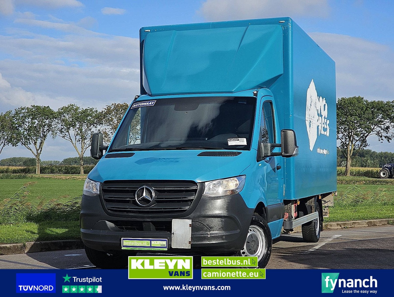 MERCEDES-BENZ SPRINTER 316 cdi 43 aut. laadklep, Automaat, Gebruikt, Overige kleuren, Elektrische buitenspiegels
