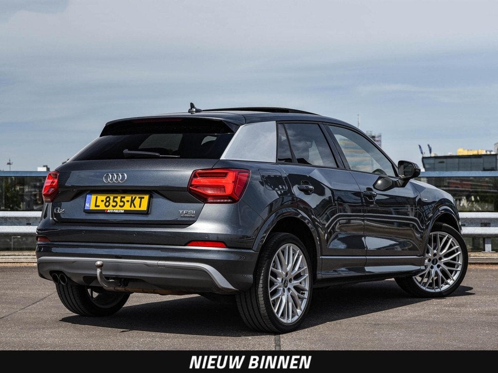 Audi Q2 2.0 TFSI 190 PK quattro 3x S-Line | Panoramadak | Tr, Auto's, Audi, Automaat, Gebruikt, 1984 cc, Leder en Stof
