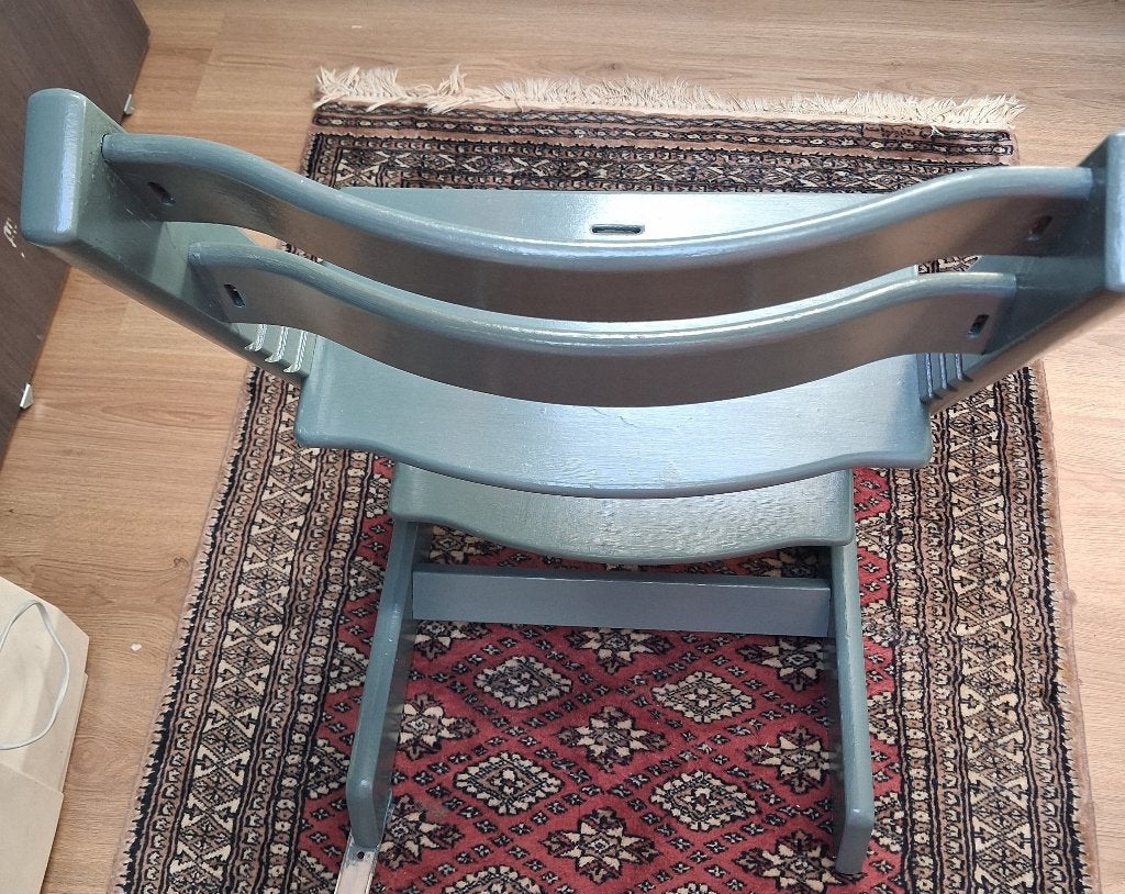 Stokke kinderstoel met newborn en baby set, Kinderen en Baby's, Ophalen, Zo goed als nieuw, Meegroeistoel, Aanschuifbaar