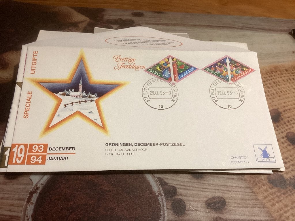No4257 Philato W115 Kerst anders Heb ook Nederland jaargang, Ophalen of Verzenden, Onbeschreven, Nederland