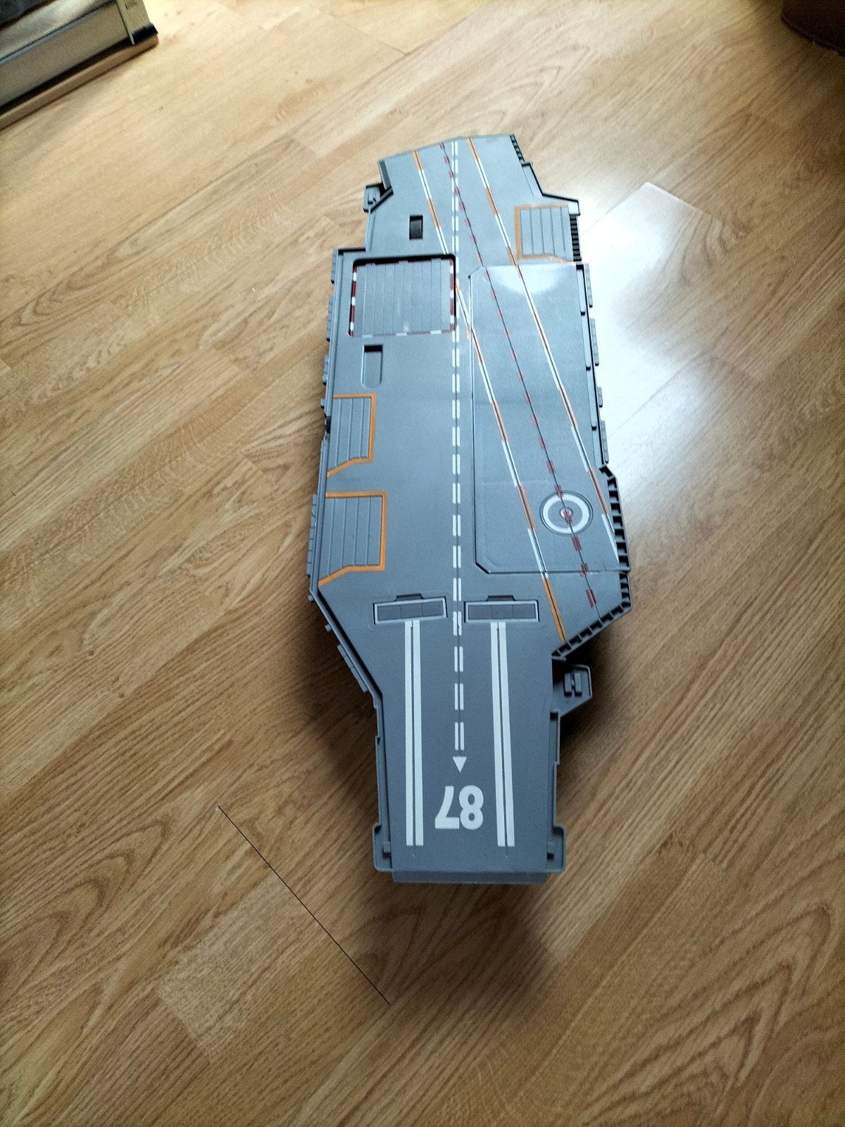 Groot vliegdekschip speelgoed, Hobby en Vrije tijd, Modelbouw | Vliegtuigen en Helikopters, Overige merken, 1:72 tot 1:144, Gebruikt