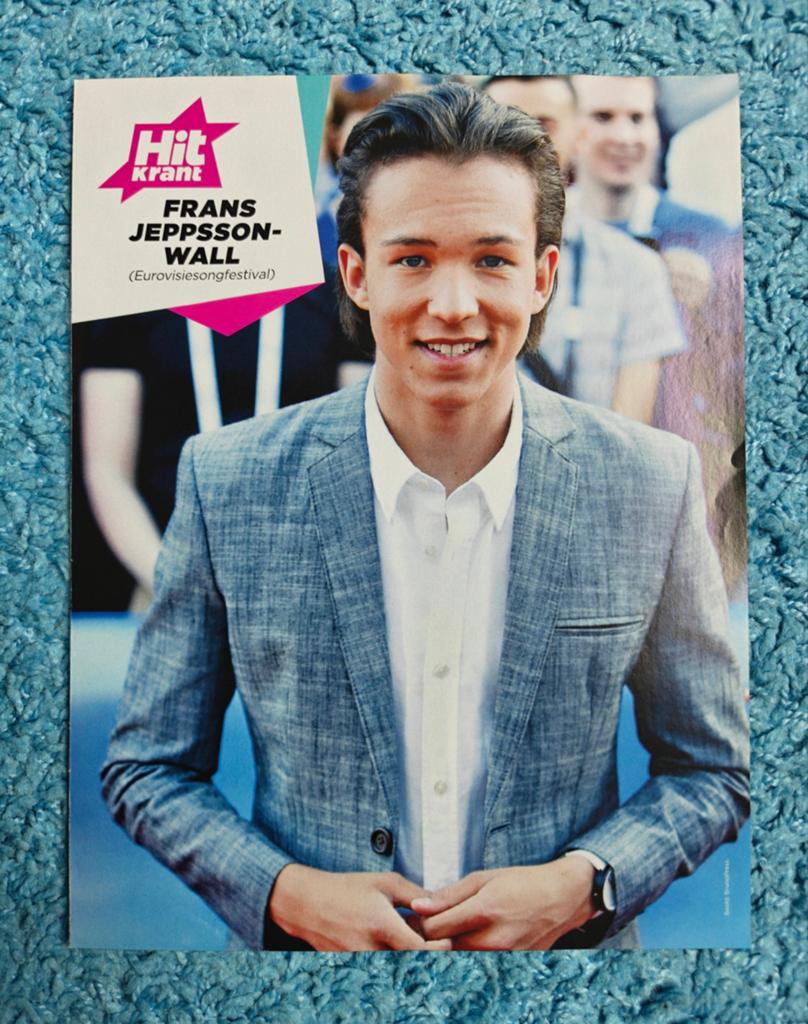 Frans Jeppsson Wall poster hitkrant, Rechthoekig Staand, A4 of kleiner, Nieuw, Ophalen of Verzenden