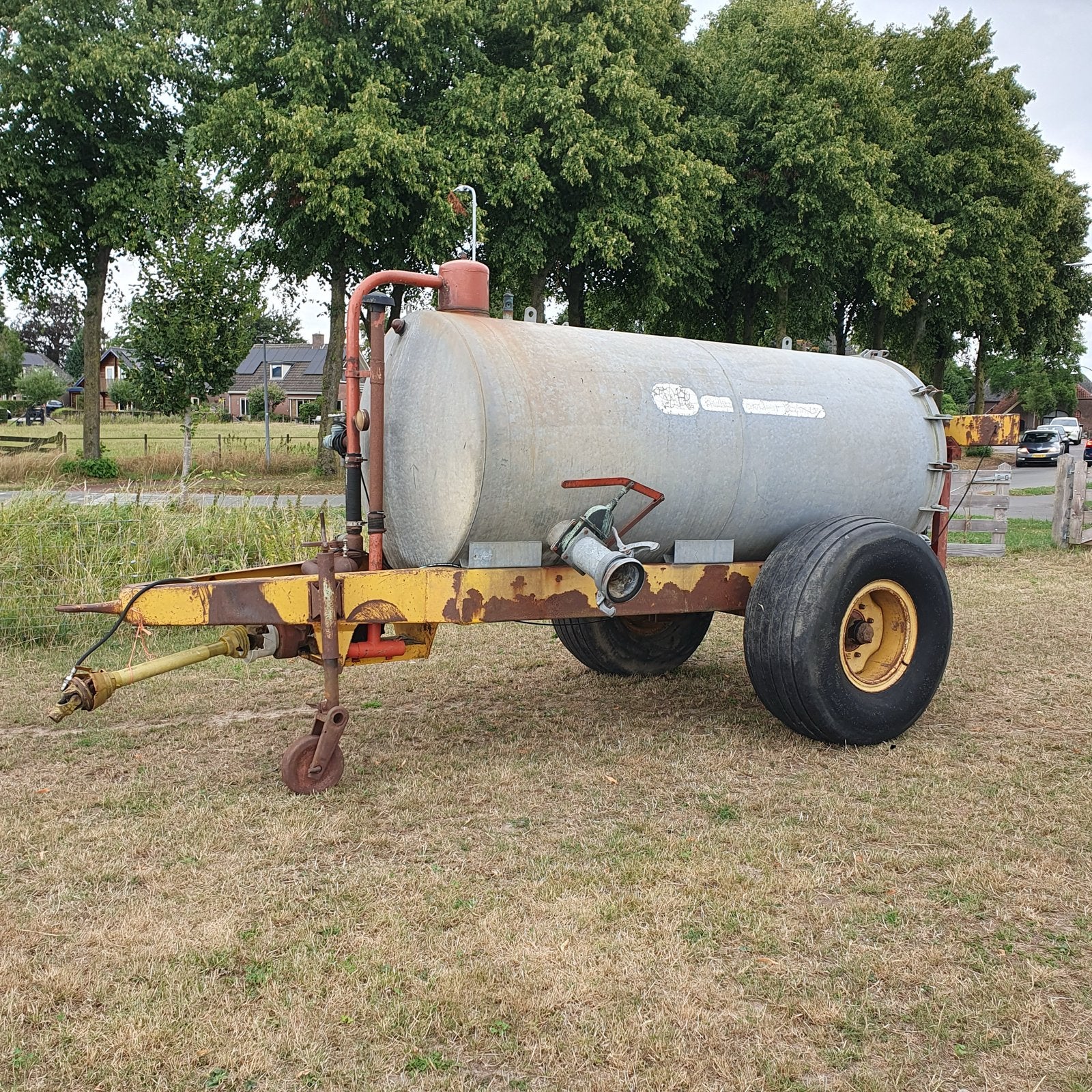 Schuitemaker giertank, Ophalen, Akkerbouw, Grondbewerking