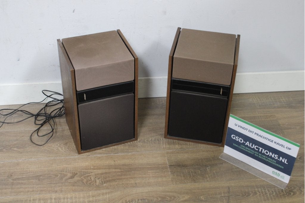 Set vintage Bose luidsprekers - 301 Series ll, Ophalen of Verzenden, Niet ingevuld, Niet ingevuld, Niet ingevuld