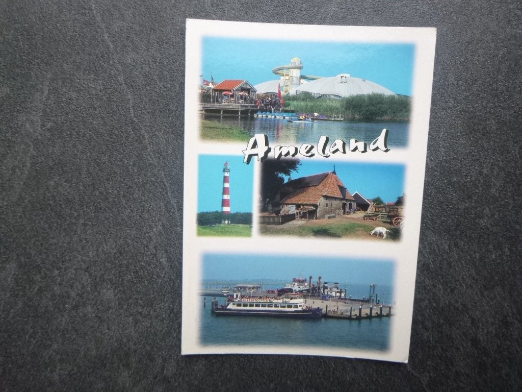 Ameland, boot Robbentochten, Verzenden, 1980 tot heden, Gelopen, Waddeneilanden