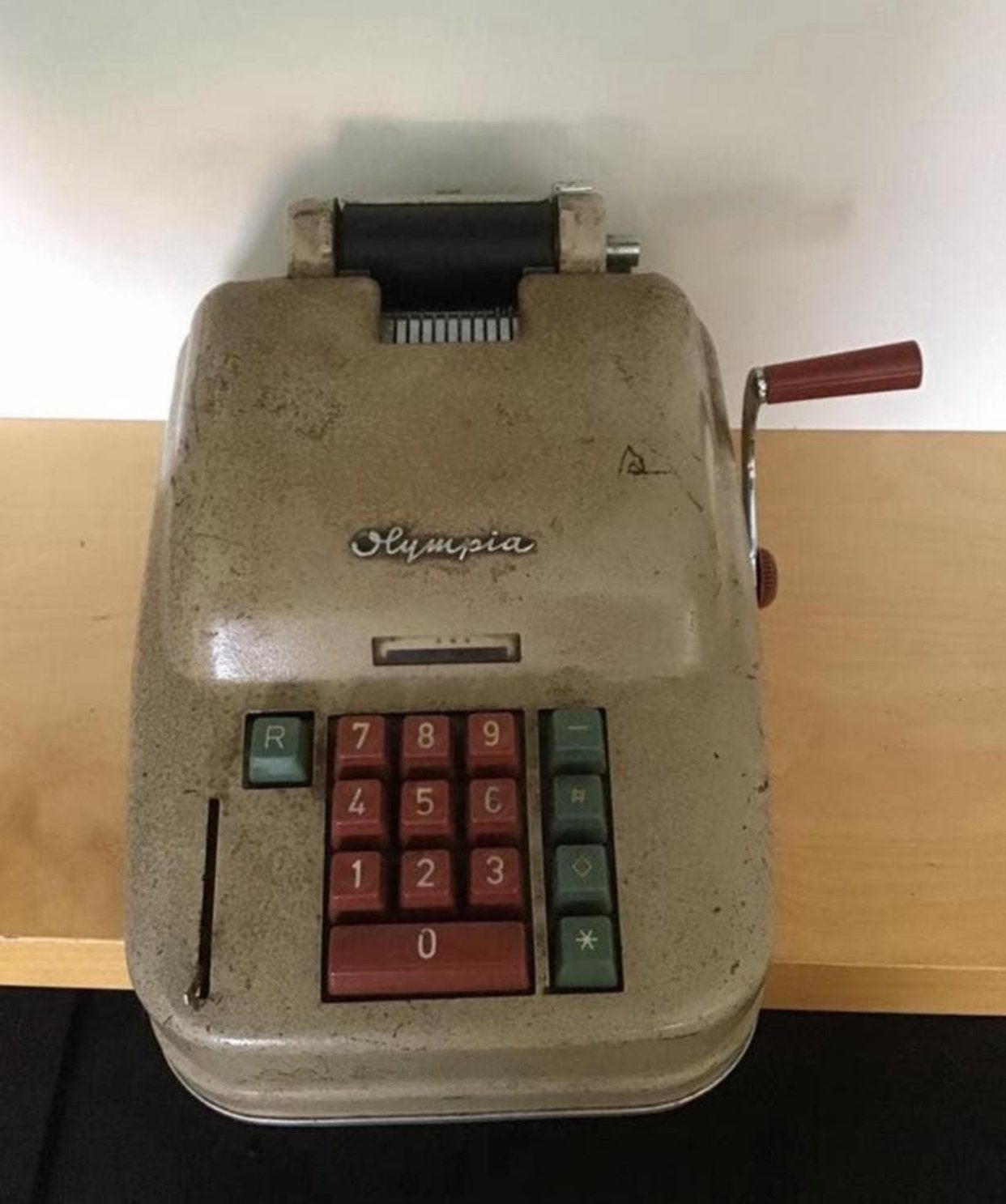 Vintage telmachine Olympia, Diversen, Ophalen of Verzenden