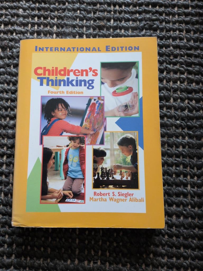 Children's Thinking Siegler, Ophalen of Verzenden, Zo goed als nieuw