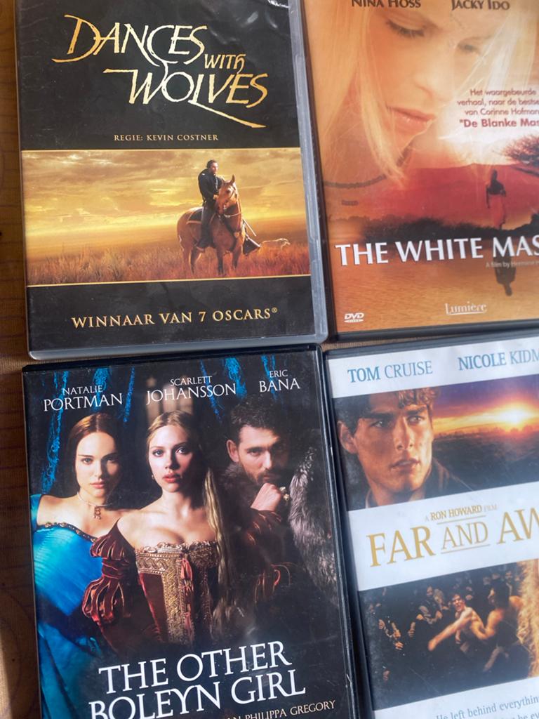 DVD Collectie: Dances with Wolves, The Other Boleyn Girl e.a, Vanaf 12 jaar, Ophalen of Verzenden, Zo goed als nieuw