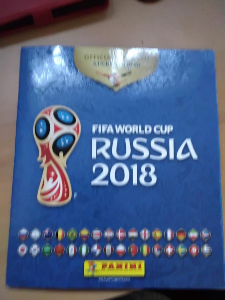 PANINI RUSSIA 2018, Ophalen of Verzenden, Zo goed als nieuw, Buitenlandse clubs, Poster, Plaatje of Sticker