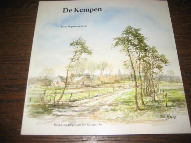 Frans hoppenbrouwers / de kempen jos leurs - aquarellen, Ophalen of Verzenden, 20e eeuw of later, Zo goed als nieuw