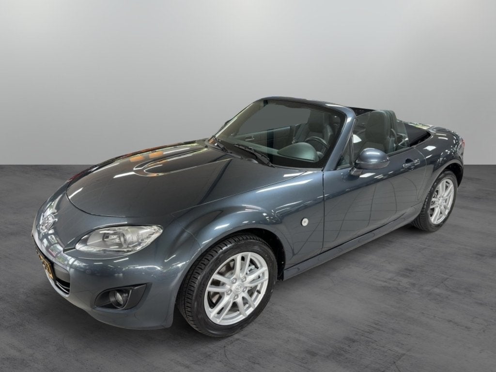 Mazda MX-5 1.8 TS CABRIO / AIRCO / LEDER / LM VELGEN 16", Auto's, 127 pk, Achterwielaandrijving, Gebruikt, 4 cilinders
