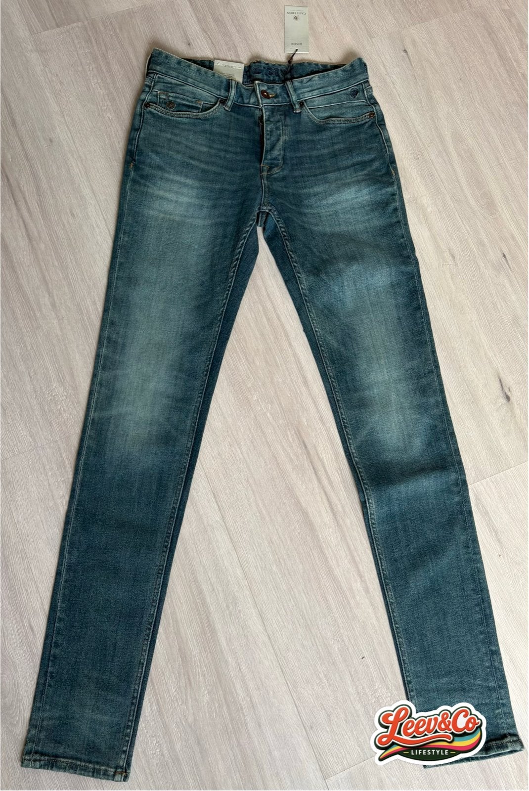 Cast Iron Riser Slim Fit Jeans W31 L36 Nieuw Heren, Ophalen of Verzenden, Nieuw, Blauw, W32 (confectie 46) of kleiner