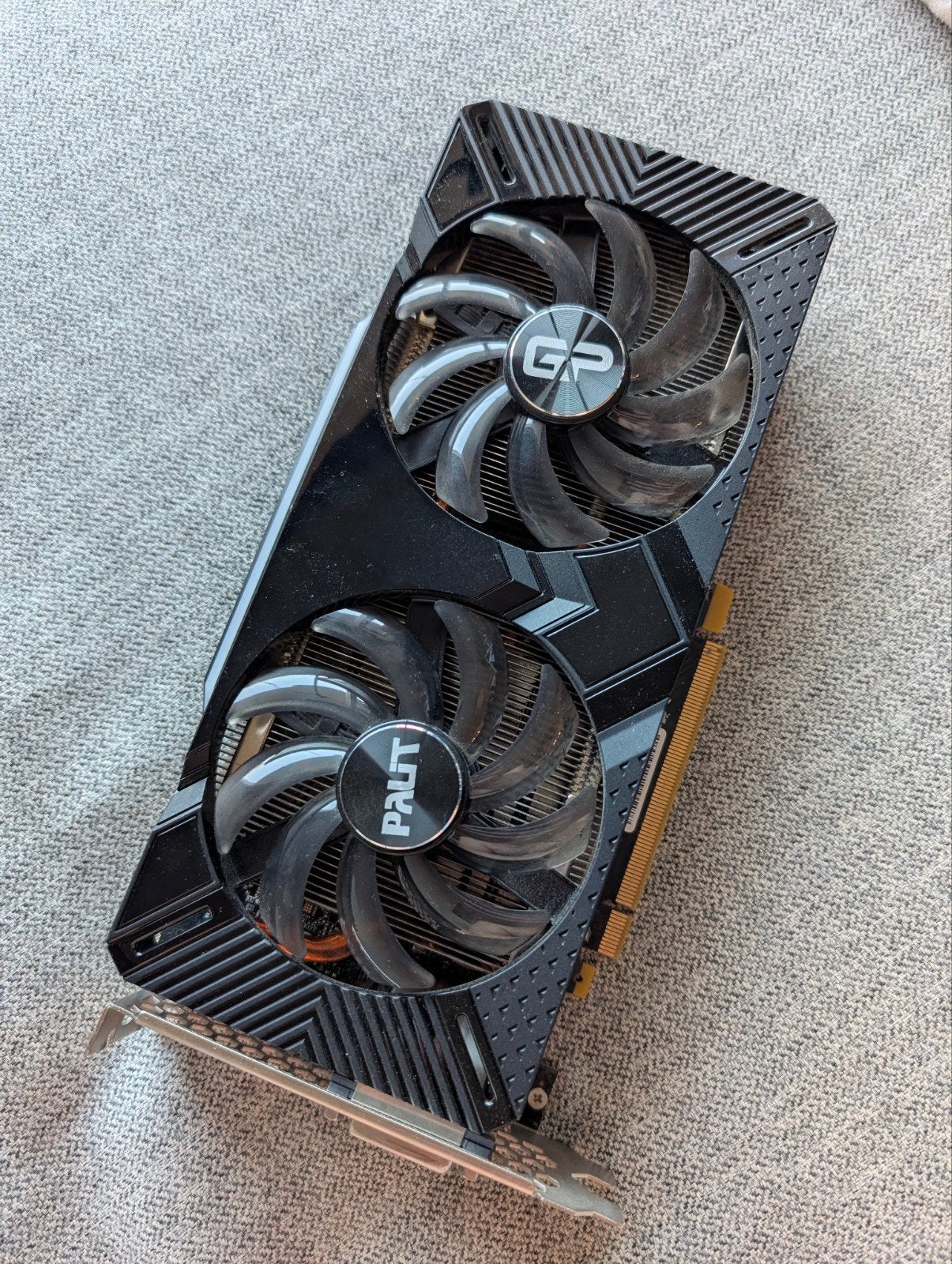 NVIDIA RTX 2070 DUAL 8G GDDR6 - Goede staat, Computers en Software, Videokaarten, Ophalen, GDDR6, PCI-Express 3, HDMI