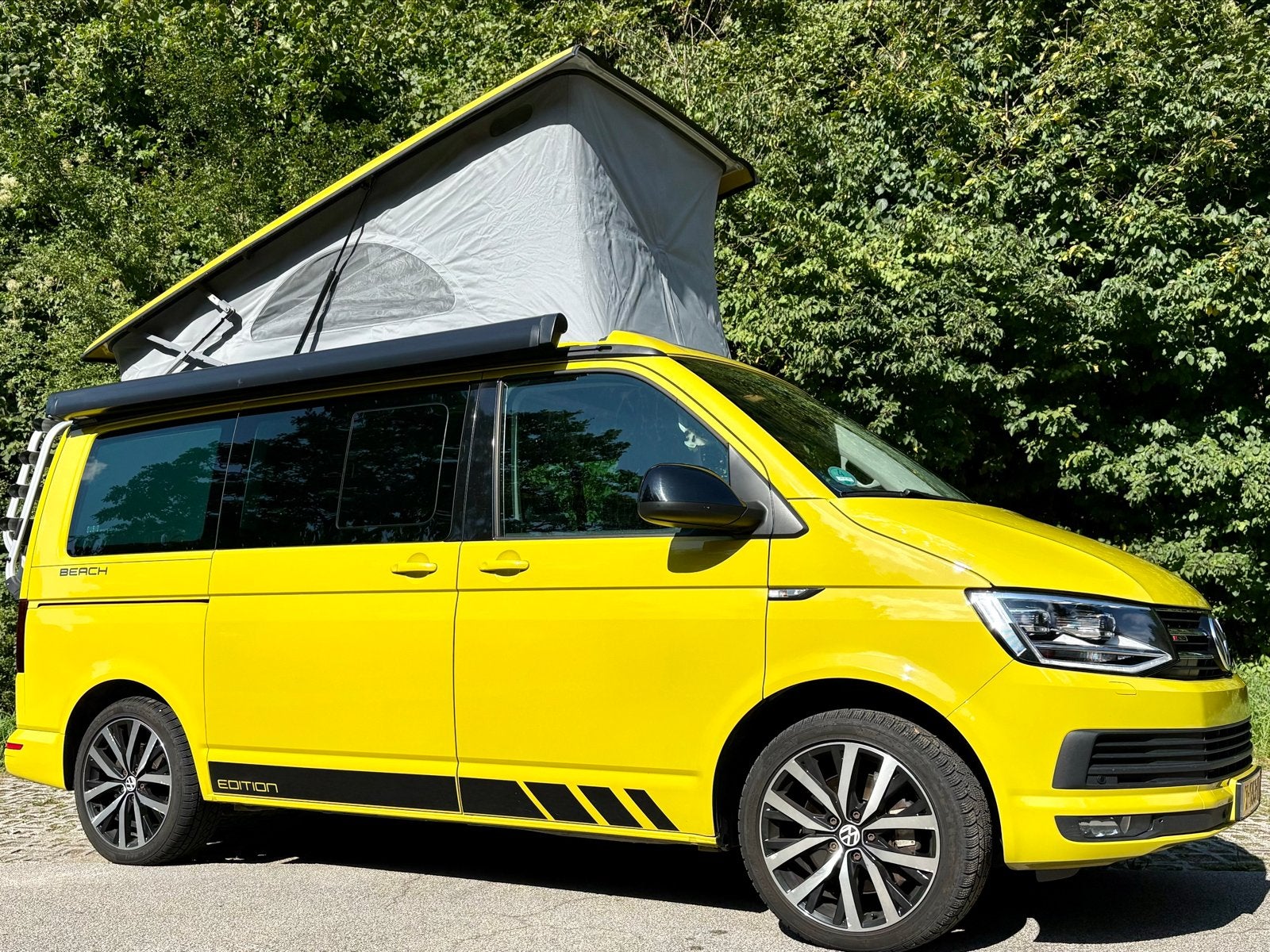 VW California Beach T6, Caravans en Kamperen, Buscamper of Camperbus, Volkswagen, Diesel, Particulier