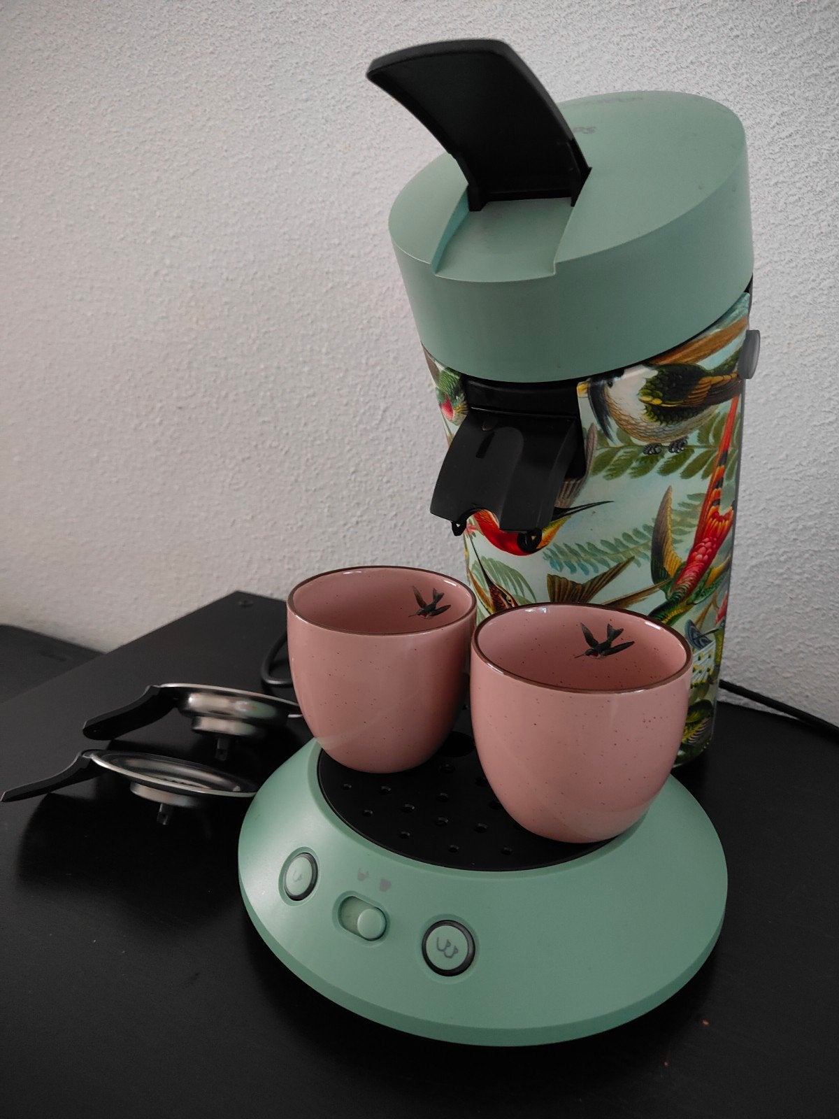 Senseo koffiepadmachine, Witgoed en Apparatuur, Keukenmixers, Ophalen, Zo goed als nieuw, 3 snelheden of meer