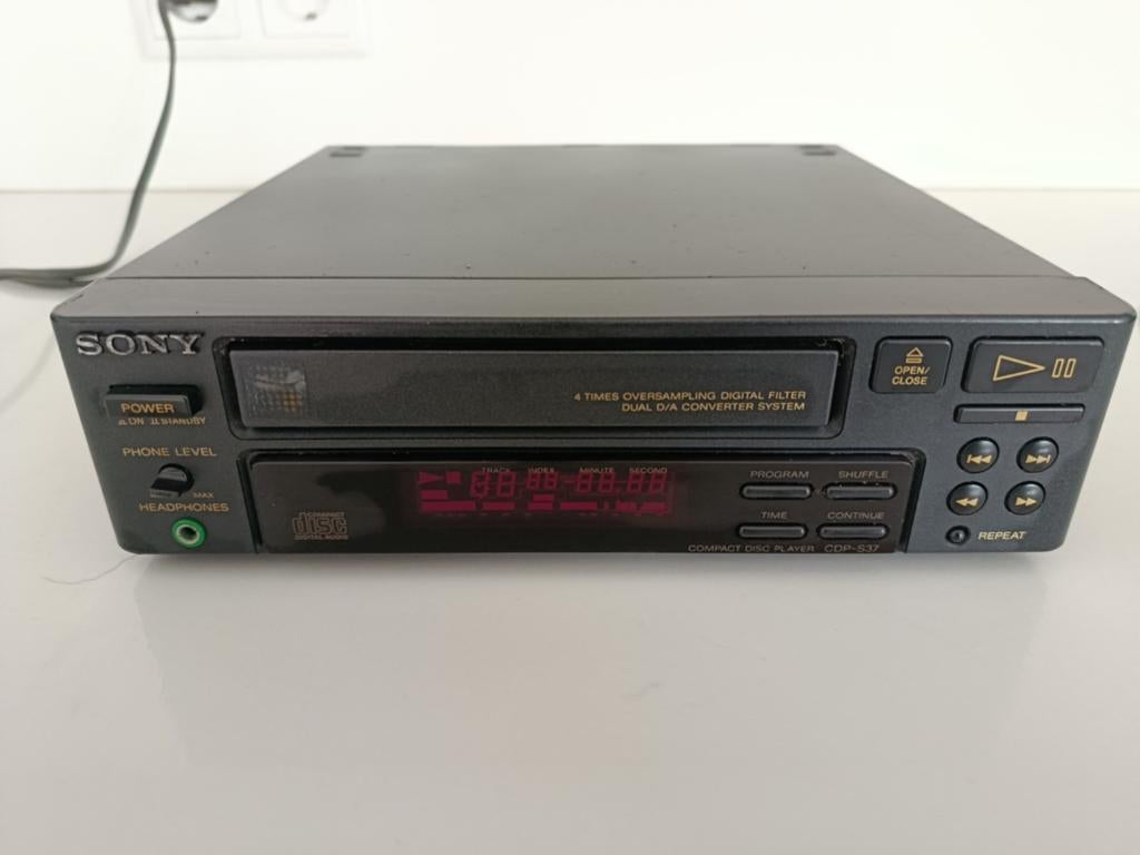 Sony CDP-S37 mini cd speler vintage, Ophalen of Verzenden, Sony