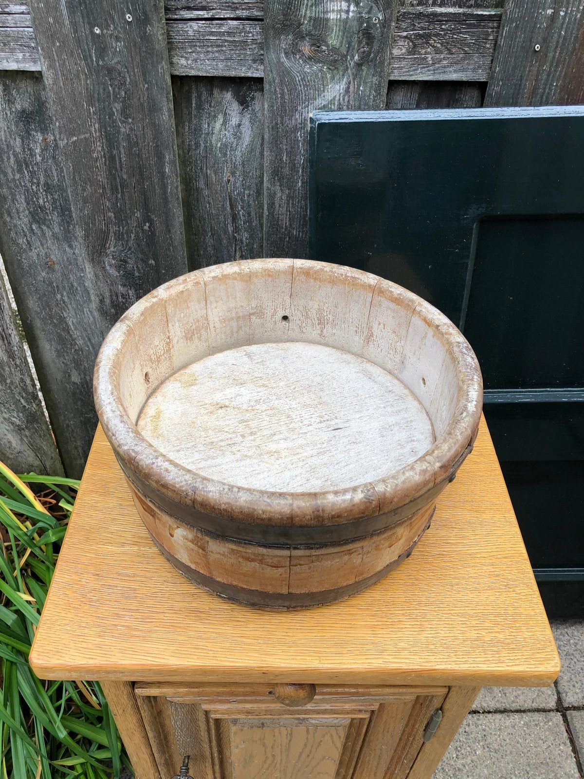 Antieke houten kaaston - Decoratief en rustiek, Ophalen of Verzenden