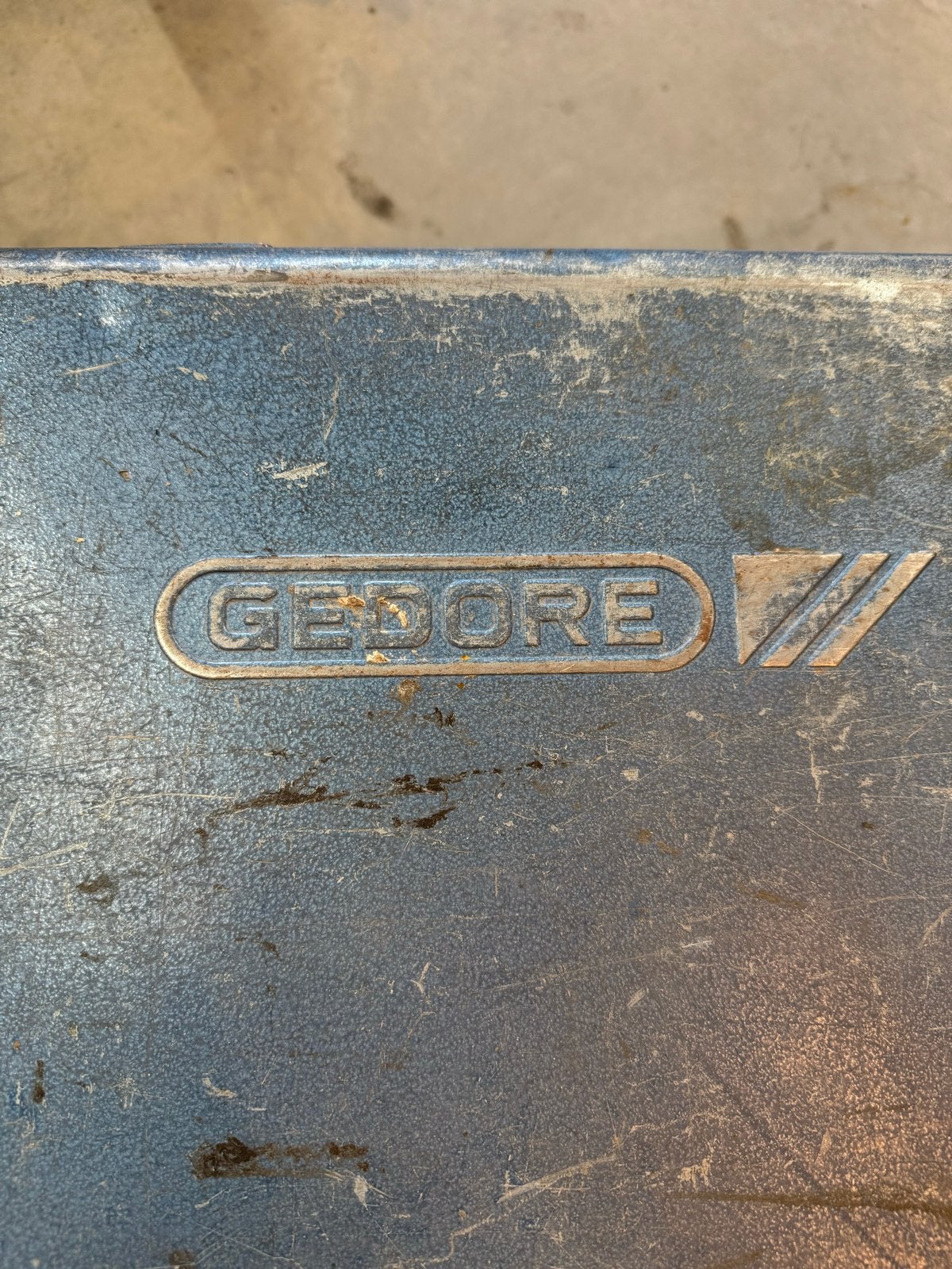 Gedore kist  met wielen, Ophalen of Verzenden, Gebruikt