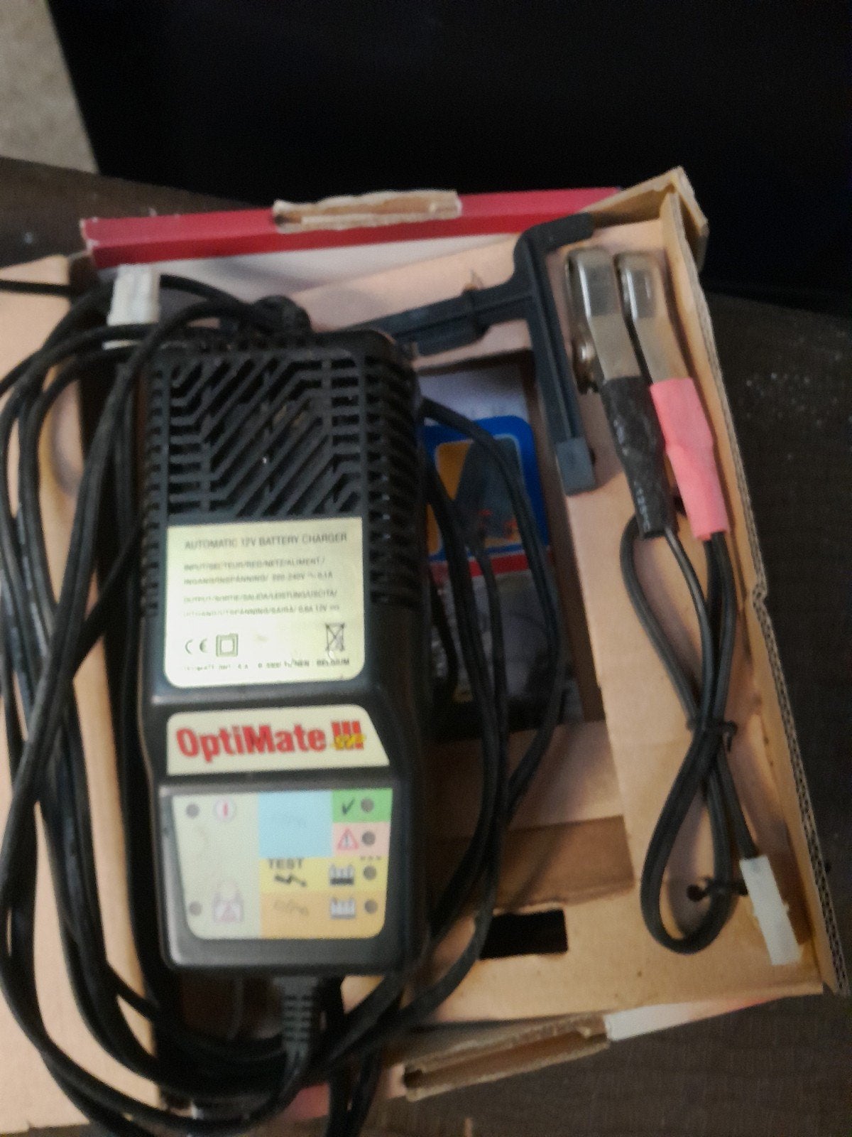 OptiMate III Automatische 12V Acculader, Gebruikt, Universele onderdelen