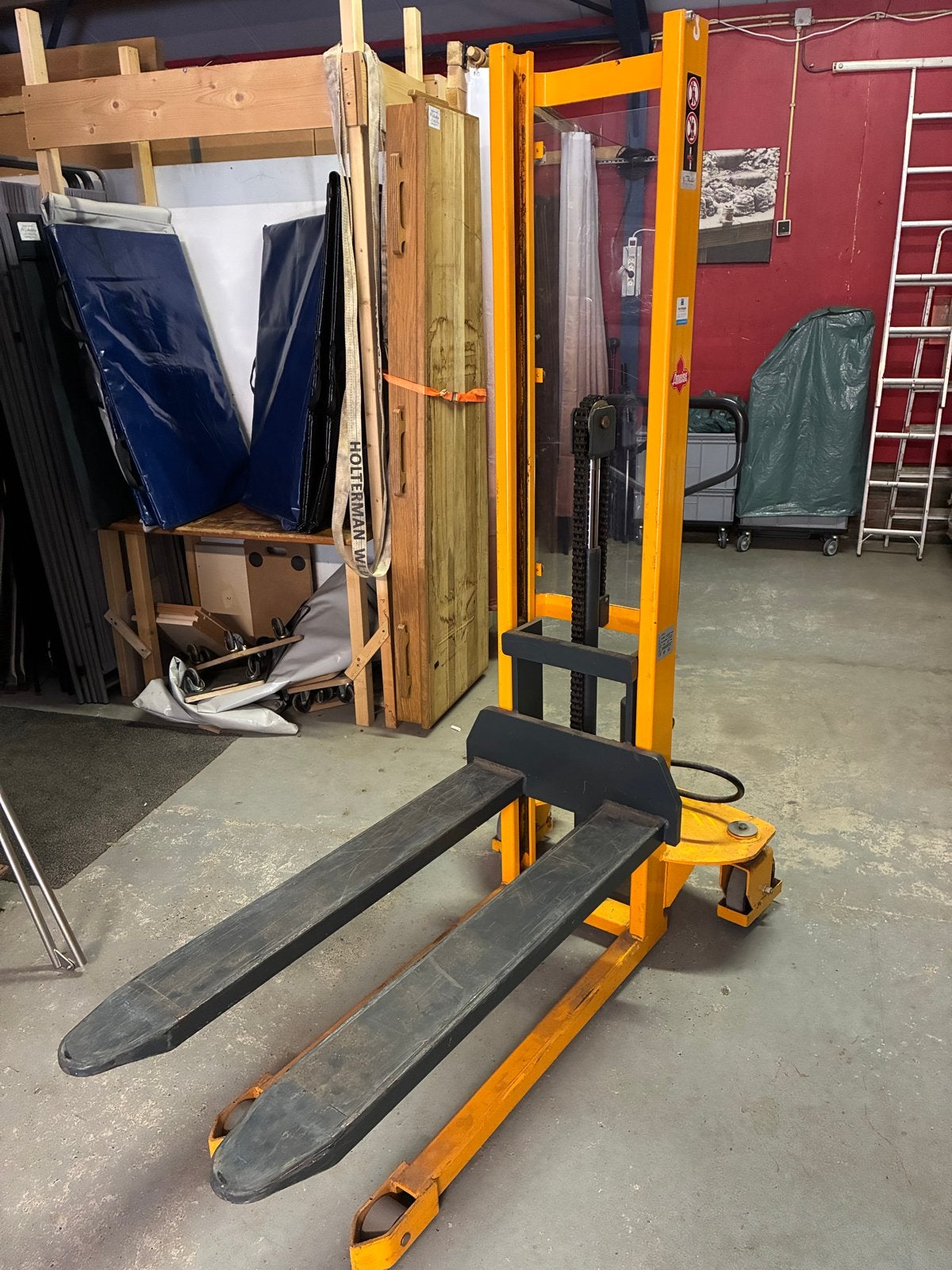 Ameise Stapelaar FC1016 HH1600 - 1000kg hefcapaciteit, 1000 tot 2000 kg, Ophalen of Verzenden, Handmatig, Stapelaar